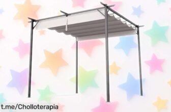 Impresionante carpa plegable para jardín Blumfeldt 3x3m, ¡rebajada y lista para darte sombra perfecta en un abrir y cerrar de ojos! No dejes pasar este chollo imprescindible.