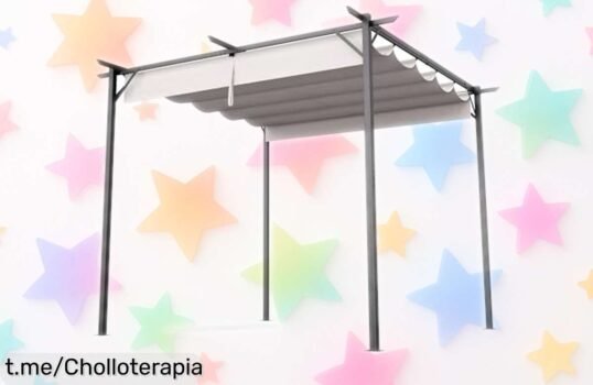 Impresionante carpa plegable para jardín Blumfeldt 3x3m, ¡rebajada y lista para darte sombra perfecta en un abrir y cerrar de ojos! No dejes pasar este chollo imprescindible.