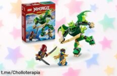 Impresionante dragón articulado LEGO NINJAGO con alas y cola móviles, pack de combate incluido: ¡un precio rebajado que hará volar la imaginación de los niños!
