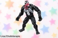Impresionante figura deluxe de Venom Titan Marvel SpiderMan, ¡aprovecha este rebajón y dale vida a tus batallas épicas en un solo clic!