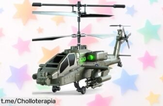 Impresionante helicóptero teledirigido VATOS con 2 baterías para volar el doble y pilotarlo como un pro, ¡tal oferta no la verás dos veces!