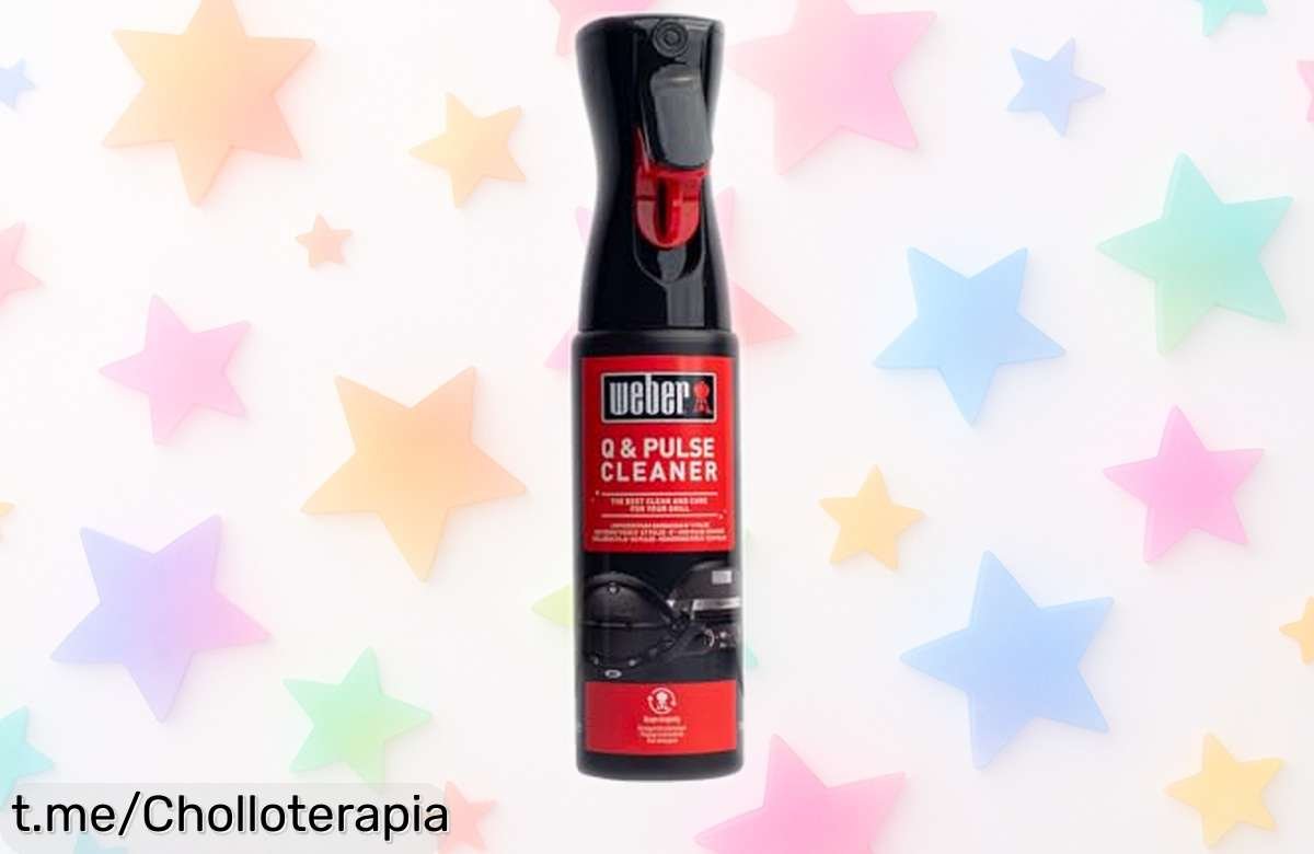 Impresionante limpiador Weber para parrillas: ¡limpieza rápida y efectiva sin frote! Haz de tu cocina un lugar impecable con este ofertón super chollo que no puedes dejar pasar.