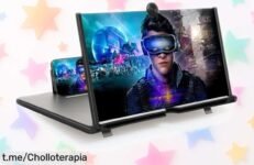 Impresionante lupa pantalla Sevitini para móvil de 14” que convierte tus pelis en un cine en casa, ¡aprovecha este inventazo a precio loco y disfruta como nunca!