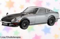 Impresionante maqueta Nissan Fairlady 240Z a escala 1:24, ¡rebajada y lista para enamorar tu estantería! No dejes pasar esta oferta única que hará brillar tu colección.