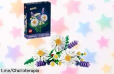 Impresionante pack de LEGO Botanicals para crear un ramo realista con margaritas y lavanda, ¡aprovecha esta oferta antes de que se termine!