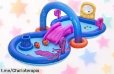 Impresionante piscina Bestway Sea Odyssey de 3 metros, ¡ofertón que no querrás dejar escapar para que tus peques se diviertan a lo grande en casa o jardín!