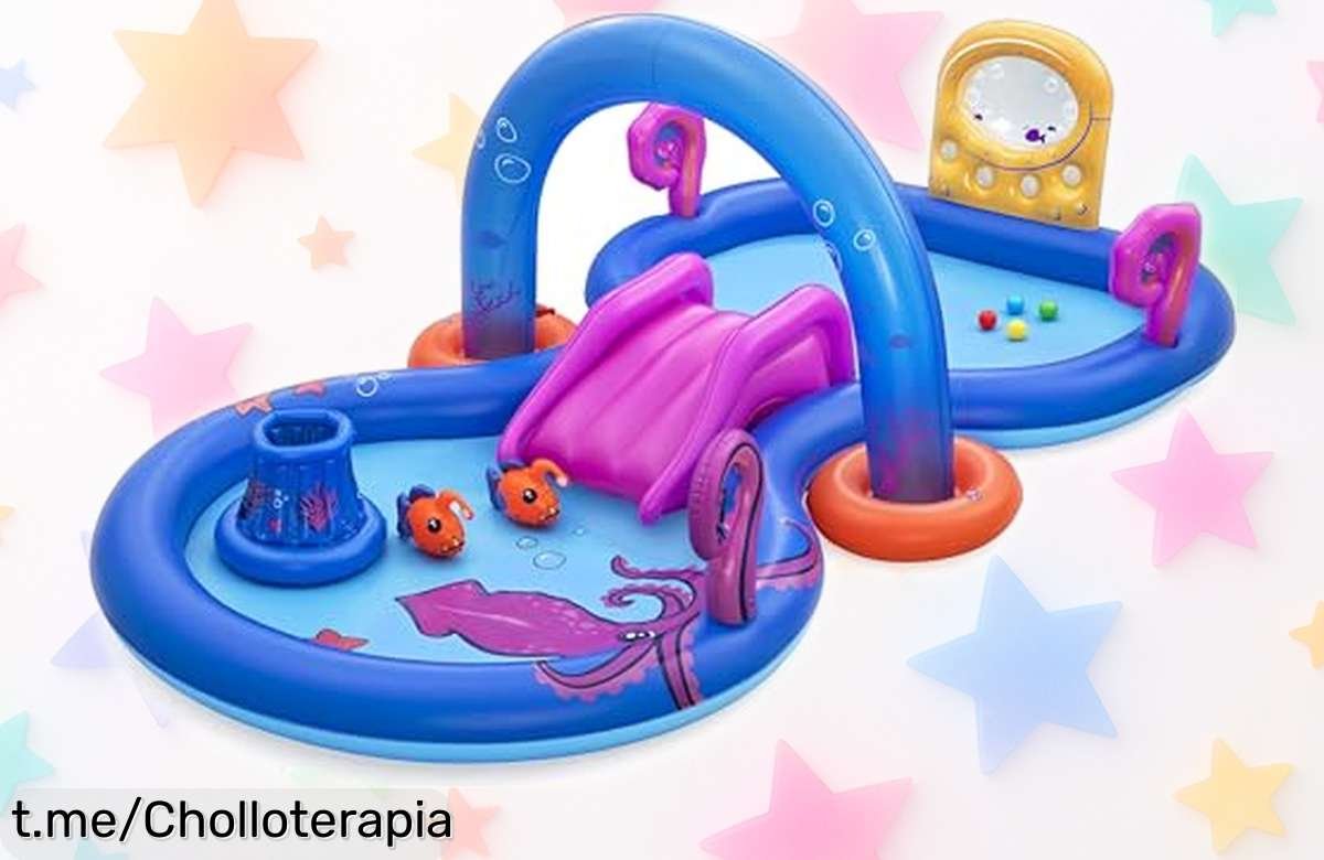 Impresionante piscina Bestway Sea Odyssey de 3 metros, ¡ofertón que no querrás dejar escapar para que tus peques se diviertan a lo grande en casa o jardín!