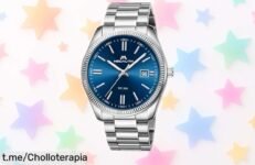 Impresionante reloj de hombre MEGALITH en acero con diseño elegante, ¡esta oferta increíble no durará! Hazte un regalazo y luzca espectacular sin gastar mucho.