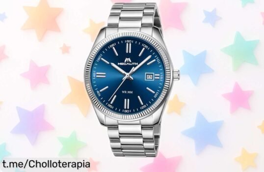 Impresionante reloj de hombre MEGALITH en acero con diseño elegante, ¡esta oferta increíble no durará! Hazte un regalazo y luzca espectacular sin gastar mucho.