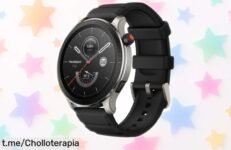 Impresionante reloj inteligente Amazfit GTR 4 con GPS y pantalla AMOLED a un precio de escándalo, ¡no pierdas la oportunidad de llevarlo siempre contigo!