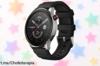 Impresionante reloj inteligente Amazfit GTR 4 con GPS y pantalla AMOLED a un precio de escándalo, ¡no pierdas la oportunidad de llevarlo siempre contigo!