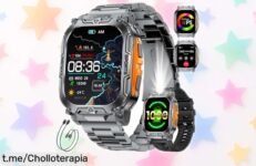 Impresionante reloj inteligente HIRREO con batería de hasta 60 días y más de 110 modos deportivos, ¡aprovéchalo que este precio loco no se ve todos los días!