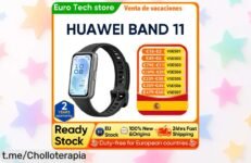 Impresionante reloj inteligente Huawei Band 11 con pantalla AMOLED, resistente al agua y ¡a un precio de escándalo que no puedes dejar pasar!