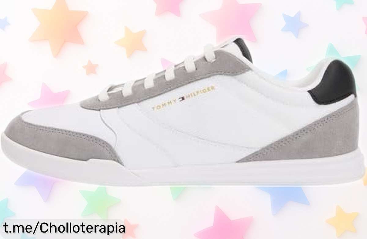 Impresionantes zapatillas bajas Tommy Hilfiger LoPro LTH Mix RWB FM0FM05826 a precio de ganga para lucir tu estilo único sin arruinarte, ¡no te quedes sin las tuyas!