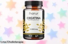 Impulsa tu rendimiento al máximo con creatina monohidratada 3000mg, pura y vegana: ¡una oferta que no te puedes perder para sentirte imparable!
