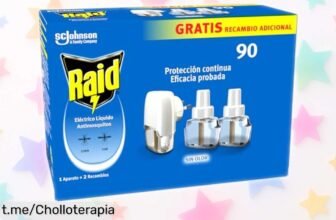 Increíble Raid líquido eléctrico con 2 recambios para disfrutar de hasta 90 noches sin mosquitos, ¡una oferta que te hará dormir feliz y tranquilo!