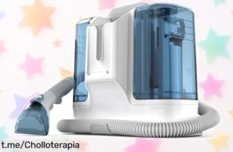 Increíble aspiradora Rivenara 450W para tapicerías y líquidos a un precio rebajado que quita las manchas difíciles con facilidad, ¡no dejes pasar esta oferta hecha para ti!
