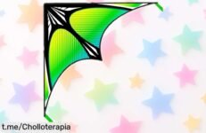 Increíble cometa Delta Grande Flying Hoofer: diversión asegurada para toda la familia con un diseño que brilla en el cielo y risas a raudales. ¡No dejes escapar esta oferta fabulosa!