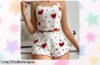 Increíble conjunto de pijama para mujer: ¡suave, fresquito y con estampado de amor a un precio que deslumbra! Renueva tu ropa de dormir antes que se agote.