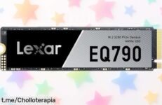 Increíble disco SSD M.2 Lexar EQ790 de 1TB que vuela a 7000 MB/s, llévate este pepino por un precio reventado y mejora tus juegos ya mismo, ¡no te quedes sin el tuyo!