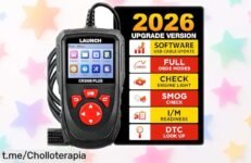 Increíble lector de códigos para coches LAUNCH CR3008 Plus a precio loco, solución rápida y fácil para diagnosticar fallos en tu auto. ¡No pierdas tiempo y ahorra hoy mismo!