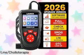 Increíble lector de códigos para coches LAUNCH CR3008 Plus a precio loco, solución rápida y fácil para diagnosticar fallos en tu auto. ¡No pierdas tiempo y ahorra hoy mismo!