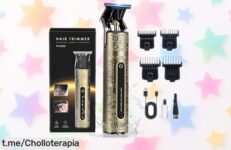 Increíble máquina de afeitar y cortapelos YIDON, ¡corte instantáneo y siempre lista! No te la pierdas, esta oferta es un auténtico chollazo que no querrás dejar escapar.