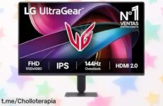 Increíble monitor gaming de 27 pulgadas LG 27G411AB con pantalla IPS y 144 Hz, ¡mejora tu juego a un precio nunca visto! No dejes escapar esta oportunidad.