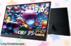 Increíble monitor portátil KTC de 15,6” con súper nítida FHD IPS a un precio tirado; llévalo a todos lados y disfruta de juegos o trabajo como nunca antes. ¡No te lo pierdas!