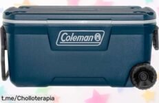 Increíble nevera portátil Coleman 100QT Xtreme con ruedas, ideal para tus aventuras y a un precio loco que no puedes dejar pasar, ¡tu verano mereces lo mejor!