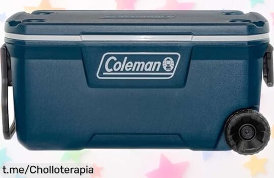 Increíble nevera portátil Coleman 100QT Xtreme con ruedas, ideal para tus aventuras y a un precio loco que no puedes dejar pasar, ¡tu verano mereces lo mejor!