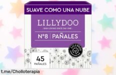 Increíble pack de 45 pañales LILLYDOO al mejor precio, absorbencia máxima y cambio perfecto para que tu bebé esté siempre seco y feliz. ¡Aprovecha esta oportunidad antes de que se agote!