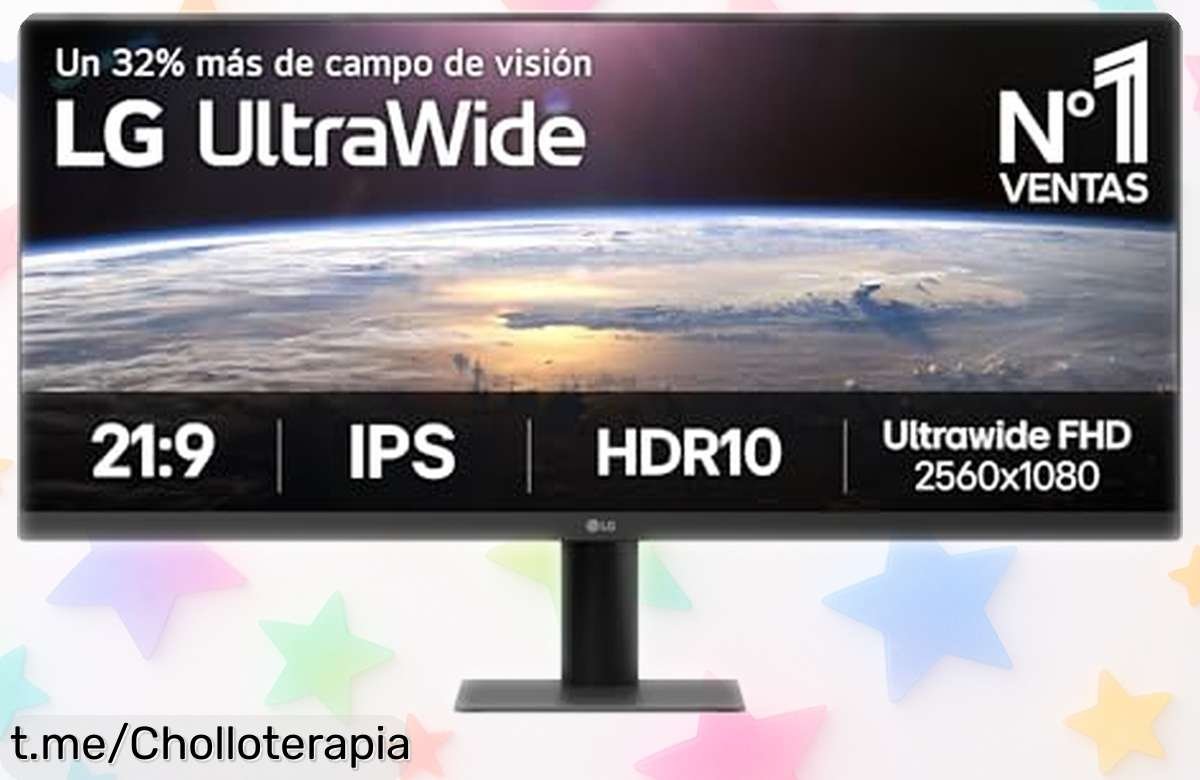 Increíble pantalla ultraancha LG 29U511AB, perfecta para series y trabajo; ahora a un precio loco que no querrás dejar escapar. ¡Vívelo todo en grande!