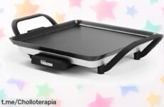 Increíble plancha slim Tristar BP2666 con superficie antiadherente y bandeja extraíble: cocina sin líos a un precio regalado que no puedes dejar pasar. ¡Hazla tuya ya!