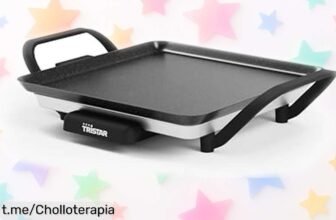 Increíble plancha slim Tristar BP2666 con superficie antiadherente y bandeja extraíble: cocina sin líos a un precio regalado que no puedes dejar pasar. ¡Hazla tuya ya!