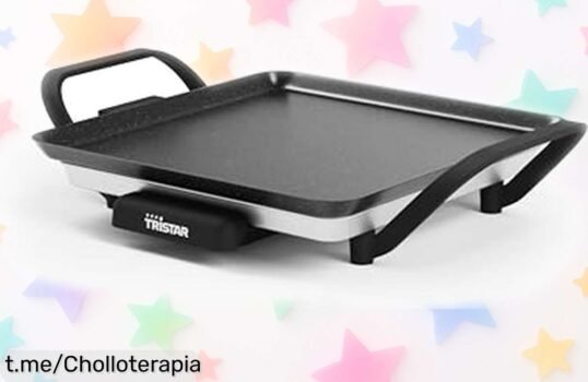 Increíble plancha slim Tristar BP2666 con superficie antiadherente y bandeja extraíble: cocina sin líos a un precio regalado que no puedes dejar pasar. ¡Hazla tuya ya!