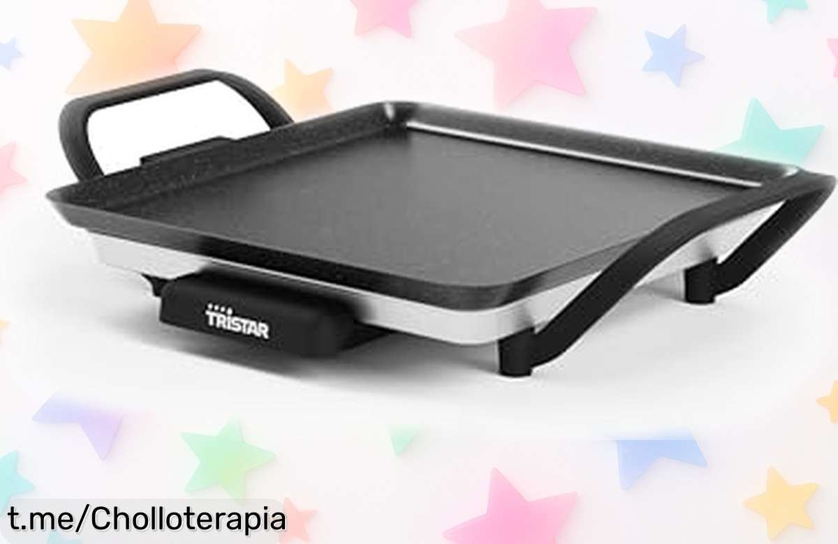 Increíble plancha slim Tristar BP2666 con superficie antiadherente y bandeja extraíble: cocina sin líos a un precio regalado que no puedes dejar pasar. ¡Hazla tuya ya!