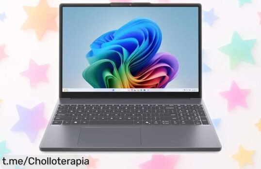 Increíble portátil Lenovo IdeaPad Slim 3 Gen 11 con pantalla anti reflejos y batería de larga duración, oferta que no querrás dejar escapar para estudiar o trabajar sin límites.