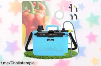 Increíble pulverizador de mochila Auvstar 8L con batería USB, ¡un ofertón para facilitar tus tareas y hacerlo todo más fácil, no lo dejes escapar!