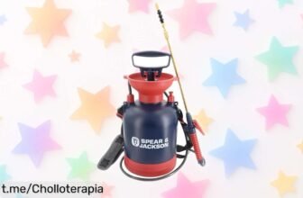 Increíble pulverizador de presión Spear & Jackson de 3 litros, a un precio loco que te hará disfrutar del jardín sin esfuerzo ¡Hazte con el chollo antes de quedarte sin él!