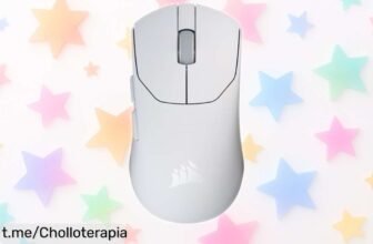 Increíble ratón gaming ultraligero Corsair Sabre V2 Pro, ¡su precio ha caído en picado! La ventaja de jugar sin límites y sentir la adrenalina nunca fue tan accesible.