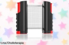 ¡Increíble red telescópica para mesa de ping pong YEAMLTE con un precio rebajado que hará vibrar tus partidas! ¡Gana diversión y emoción ya mismo!