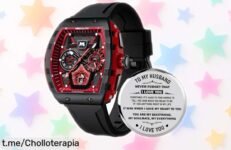 Increíble reloj MEGALITH para hombre con cronógrafo, resistente y único a precio tirado; ¡una joya perfecta como regalo especial que no querrás dejar escapar!