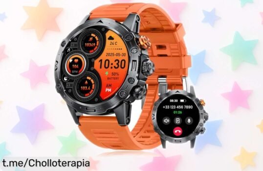 Increíble reloj inteligente Oliimptek para hombre con pantalla HD, llamadas y más: aprovecha este chollazo exclusivo que te hará decir ¡wow! ¡No lo dejes escapar!