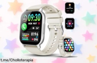 Increíble reloj inteligente con llamadas Bluetooth y más de 110 modos deportivos, ¡aprovéchalo ya antes de que se agote por este precio tirado!