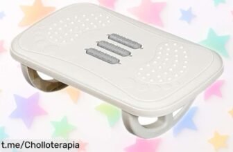 Increíble reposapiés ergonómico con espuma viscoelástica que cuida tus piernas y te regala confort en casa o la oficina, ¡no dejes escapar este ofertón exclusivo!