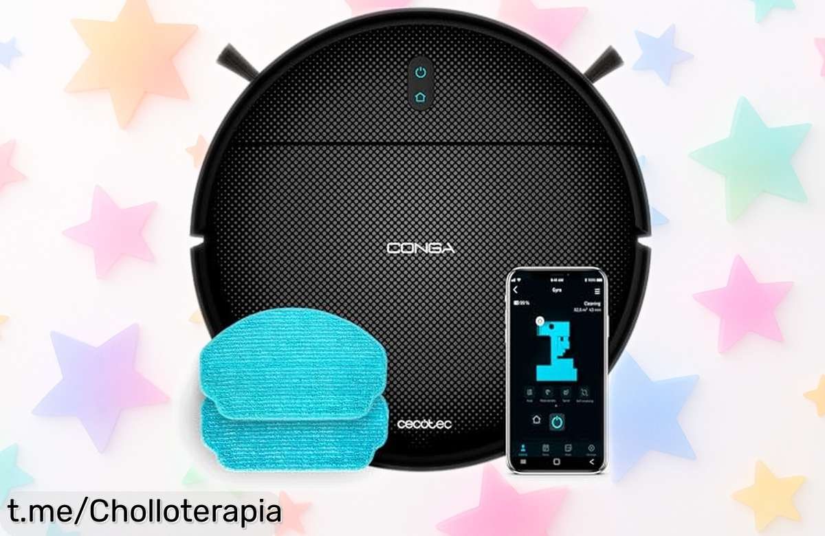Increíble robot aspirador Cecotec Conga M10 XTreme Neo, friega y barre al mismo tiempo: ¡descuento brutal para que disfrutes tu hogar limpio sin esfuerzo!