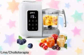 Increíble robot de cocina para bebés KOSTTE 6 en 1 a un precio loco: tritura, cocina y esteriliza por ti. ¡Aprovecha este super chollo y disfruta más tiempo con tu pequeño!