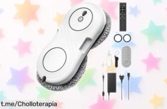 Increíble robot limpiacristales WD12D con succión brutal de 7000 Pa y doble boquilla, ¡limpieza fácil y rápida a un precio que te hará sonreír! No dejes escapar esta oferta.