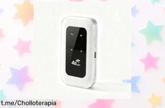 Increíble router portátil 4G que conecta a 10 dispositivos y te da internet rapidísimo de hasta 300 Mbps ¡no te pierdas este ofertón rebajado para navegar donde quieras!